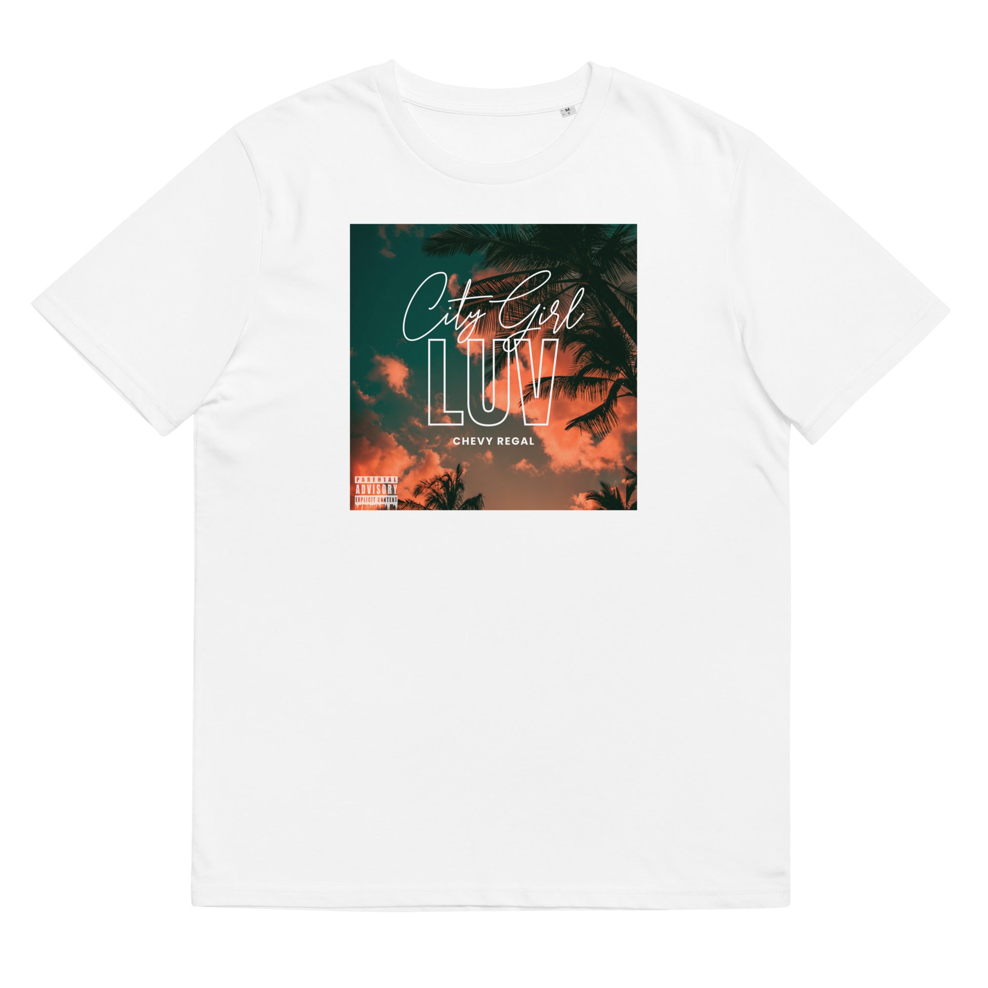 City Girl Luv Album Art Merch Unisex Organic Cotton T-Shirt