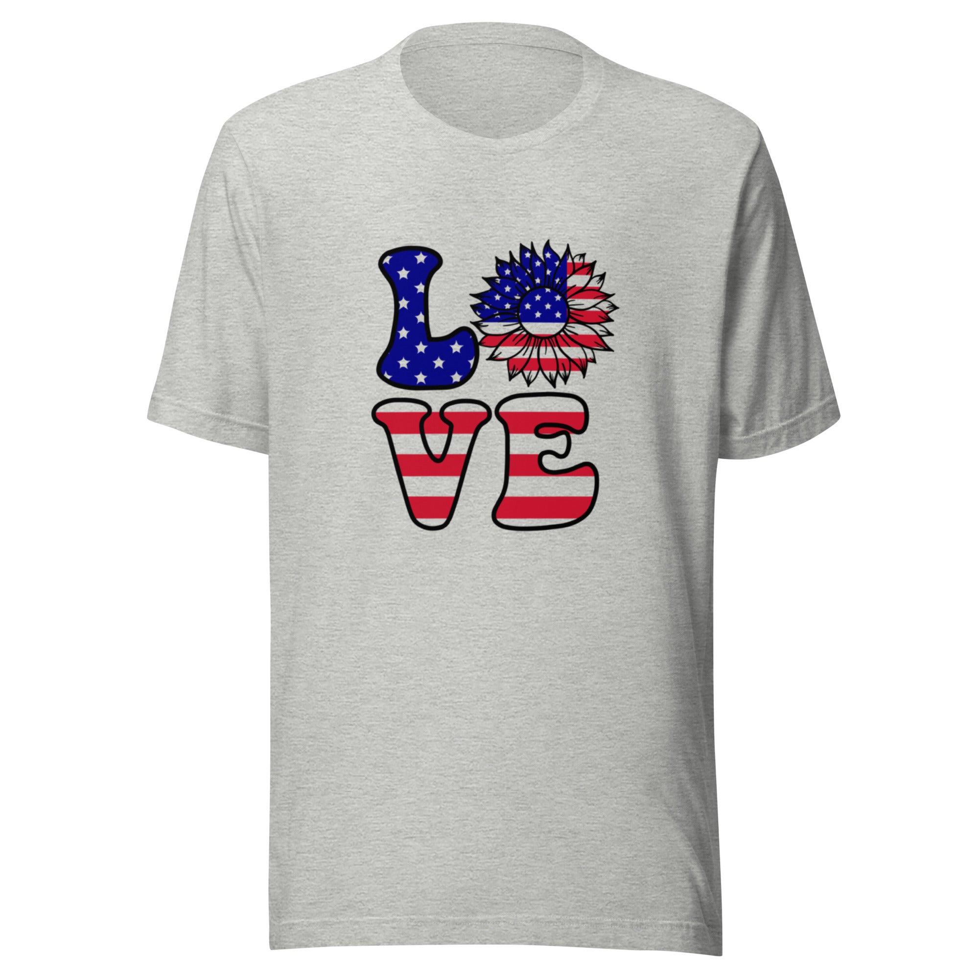 Love Red, White, & Blue Unisex T-Shirt