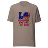 Love Red, White, & Blue Unisex T-Shirt