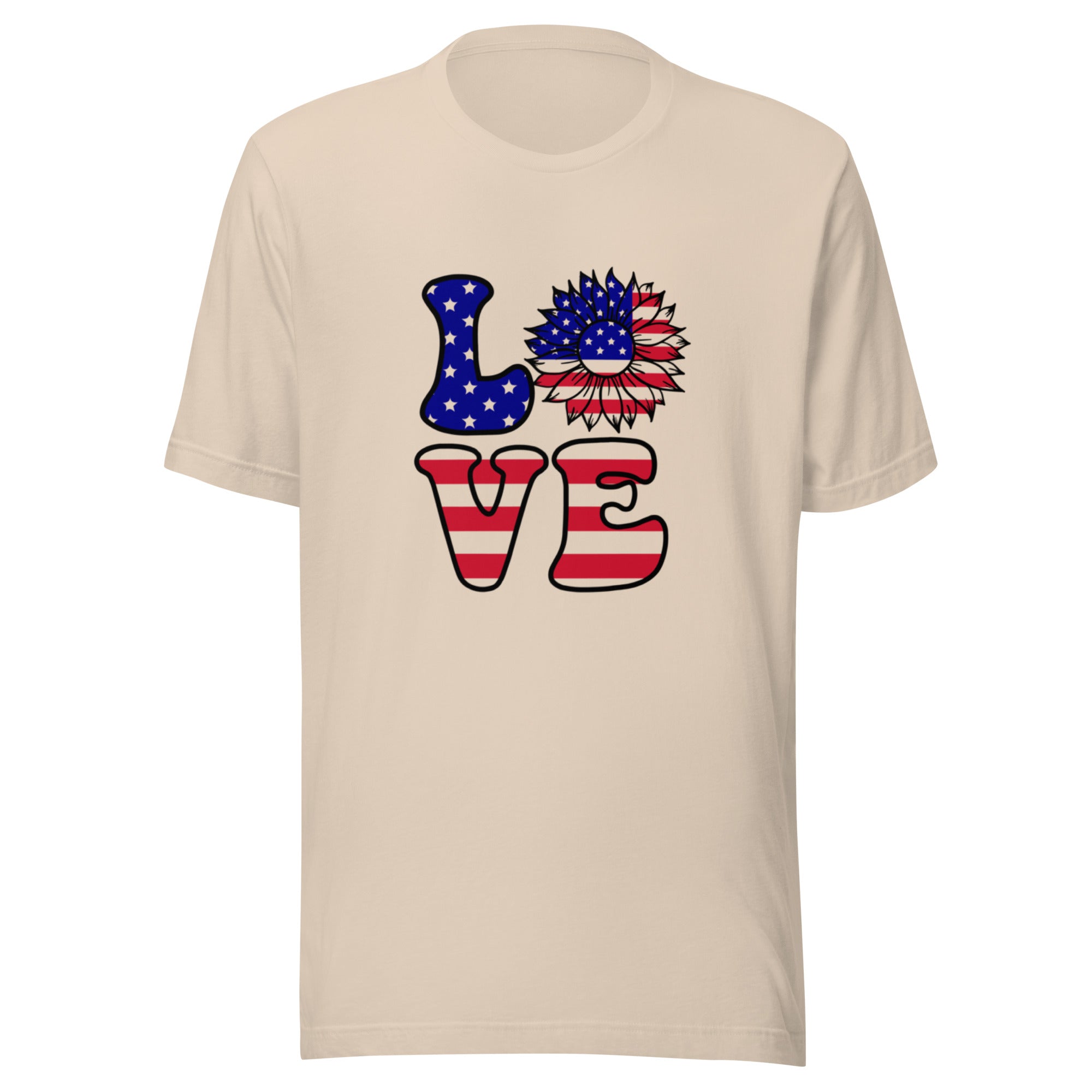 Love Red, White, & Blue Unisex T-Shirt