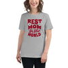 Best Mom In The World Women's Relaxed T-Shirt