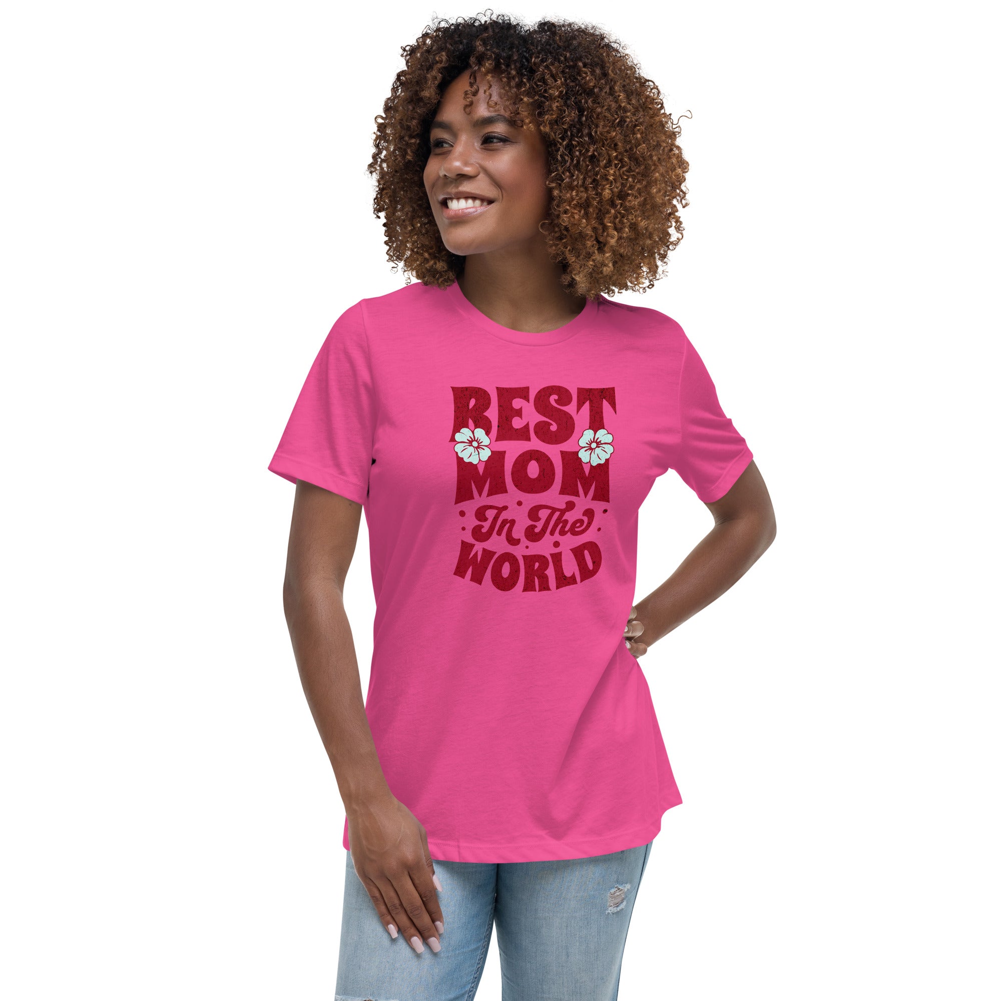 Best Mom In The World Women's Relaxed T-Shirt