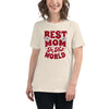 Best Mom In The World Women's Relaxed T-Shirt