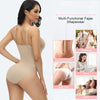 V Neck Spaghetti Strap Compression Body Suits