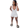 Summer Ribbed Knitted Playsuit