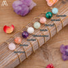 Fashion Women Natural Sphere Stone Beads Bracelet Jewelry