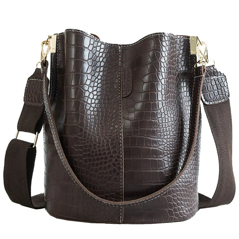 Single Shoulder Bucket Handbag